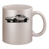 11oz Metallic Silver Mug Thumbnail