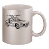 11oz Metallic Silver Mug Thumbnail