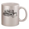 11oz Metallic Silver Mug Thumbnail
