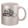 11oz Metallic Silver Mug Thumbnail