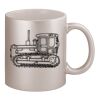 11oz Metallic Silver Mug Thumbnail