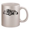 11oz Metallic Silver Mug Thumbnail