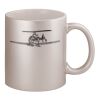 11oz Metallic Silver Mug Thumbnail