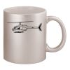 11oz Metallic Silver Mug Thumbnail