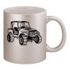 11oz Metallic Silver Mug Thumbnail
