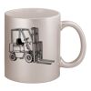 11oz Metallic Silver Mug Thumbnail