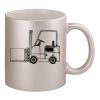 11oz Metallic Silver Mug Thumbnail