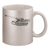 11oz Metallic Silver Mug Thumbnail