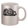 11oz Metallic Silver Mug Thumbnail