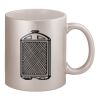 11oz Metallic Silver Mug Thumbnail