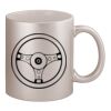 11oz Metallic Silver Mug Thumbnail
