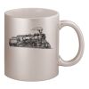 11oz Metallic Silver Mug Thumbnail