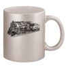 11oz Metallic Silver Mug Thumbnail
