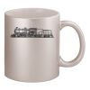 11oz Metallic Silver Mug Thumbnail
