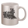 11oz Metallic Silver Mug Thumbnail