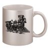 11oz Metallic Silver Mug Thumbnail
