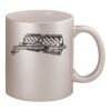 11oz Metallic Silver Mug Thumbnail