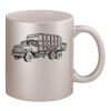 11oz Metallic Silver Mug Thumbnail