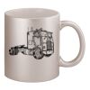 11oz Metallic Silver Mug Thumbnail