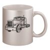 11oz Metallic Silver Mug Thumbnail