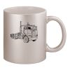 11oz Metallic Silver Mug Thumbnail