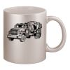 11oz Metallic Silver Mug Thumbnail
