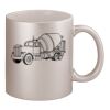 11oz Metallic Silver Mug Thumbnail