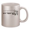 11oz Metallic Silver Mug Thumbnail
