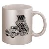 11oz Metallic Silver Mug Thumbnail