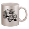 11oz Metallic Silver Mug Thumbnail