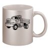 11oz Metallic Silver Mug Thumbnail