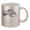 11oz Metallic Silver Mug Thumbnail