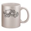 11oz Metallic Silver Mug Thumbnail