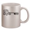 11oz Metallic Silver Mug Thumbnail