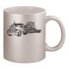 11oz Metallic Silver Mug Thumbnail