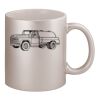 11oz Metallic Silver Mug Thumbnail