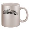 11oz Metallic Silver Mug Thumbnail