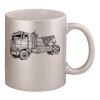 11oz Metallic Silver Mug Thumbnail