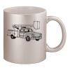 11oz Metallic Silver Mug Thumbnail