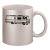 11oz Metallic Silver Mug Thumbnail