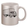 11oz Metallic Silver Mug Thumbnail