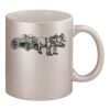 11oz Metallic Silver Mug Thumbnail