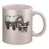 11oz Metallic Silver Mug Thumbnail