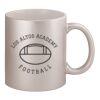 11oz Metallic Silver Mug Thumbnail