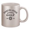 11oz Metallic Silver Mug Thumbnail