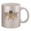 11oz Metallic Silver Mug Thumbnail