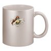 11oz Metallic Silver Mug Thumbnail