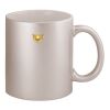 11oz Metallic Silver Mug Thumbnail