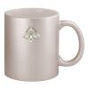 11oz Metallic Silver Mug Thumbnail