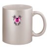 11oz Metallic Silver Mug Thumbnail